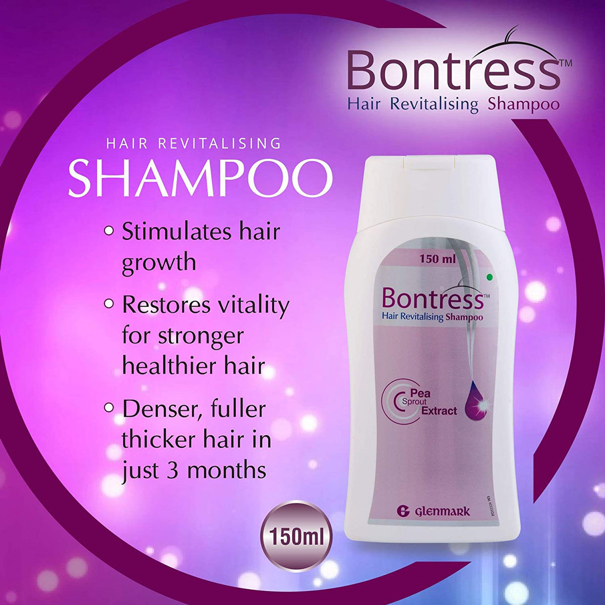 Bontress Shampoo, 150 ml, Pack of 1 Bontress Shampoo, 150 ml, Pack of 1