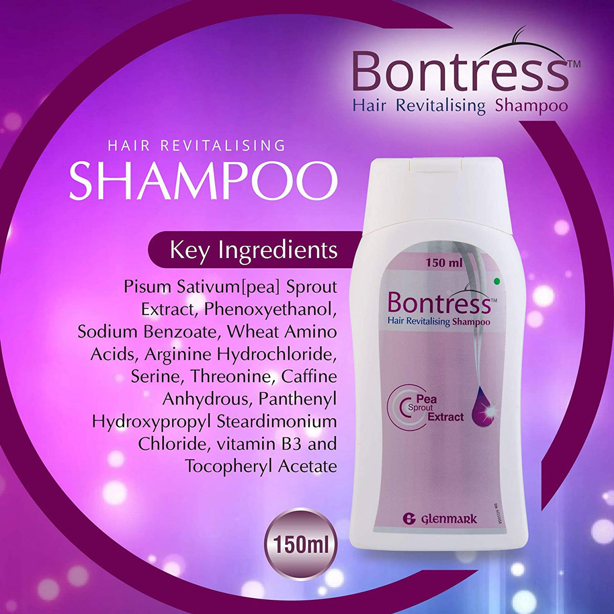 Bontress Shampoo, 150 ml, Pack of 1 Bontress Shampoo, 150 ml, Pack of 1