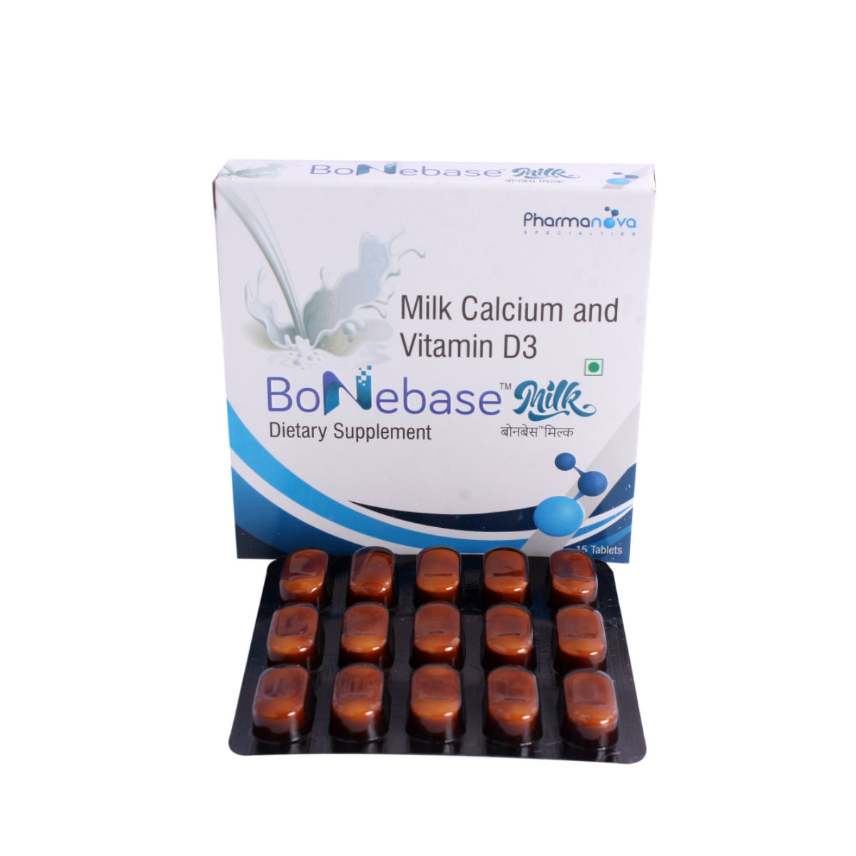 Buy Bonebase Milk Tablet 15's Online