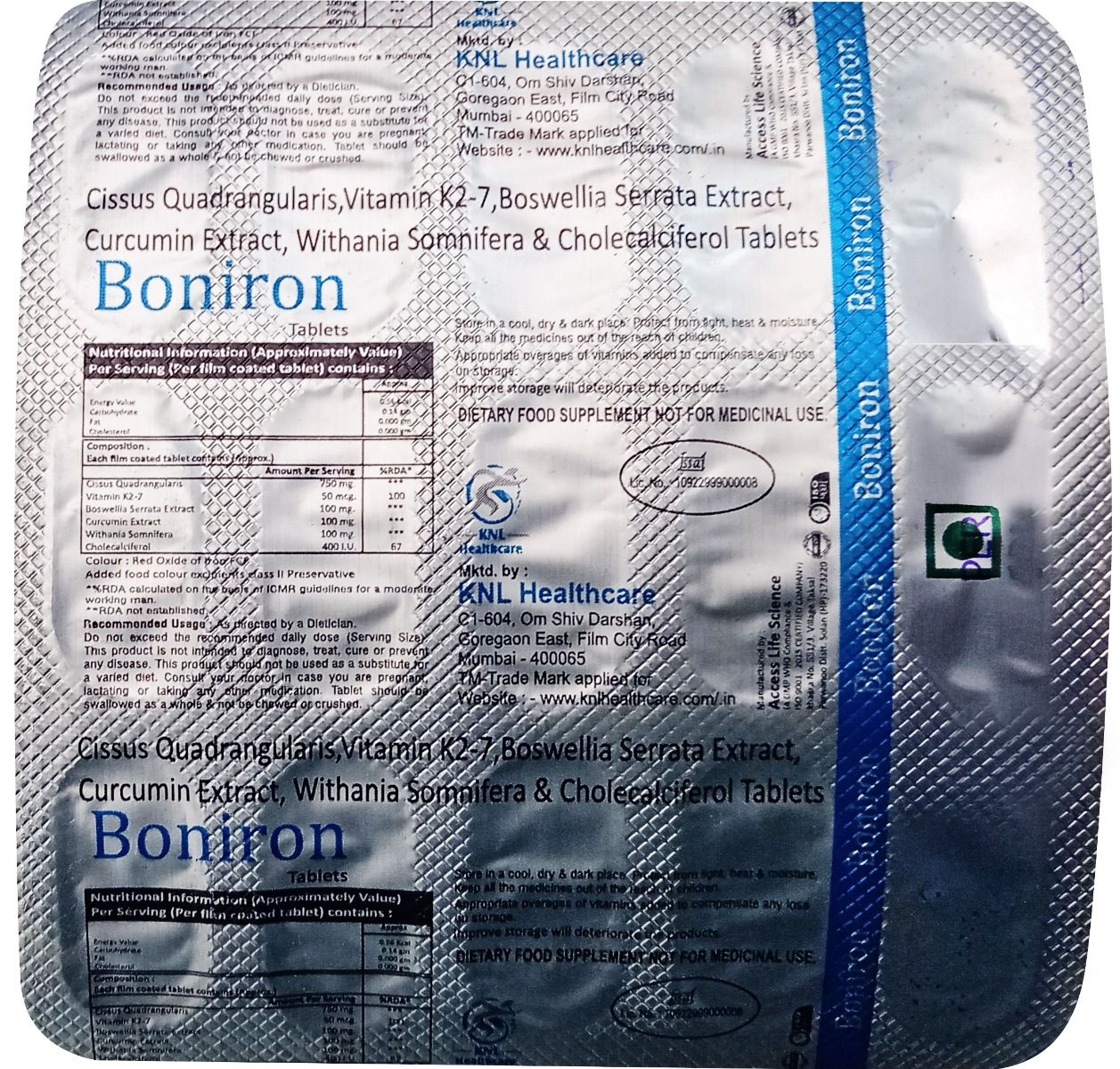 Buy Boniron Tablet 15's online | Uses, Side Effects, Price and ...