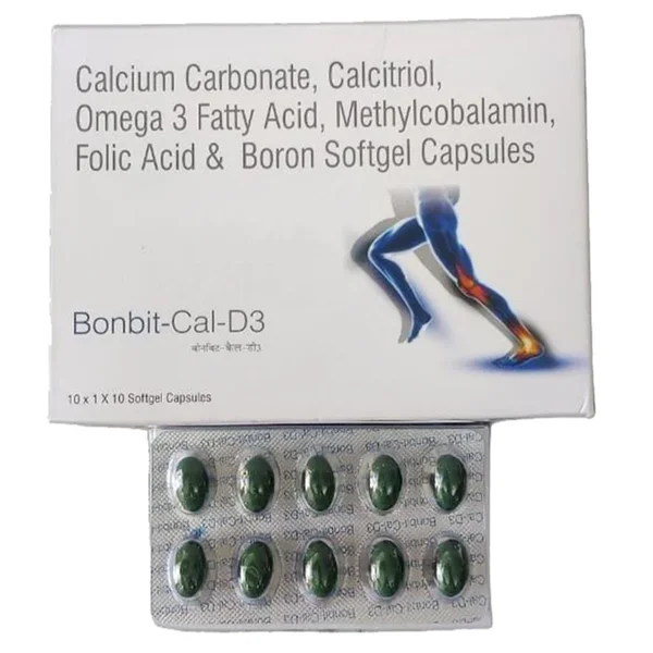Bonbit-Cal-D3 Softgel Capsule 10's