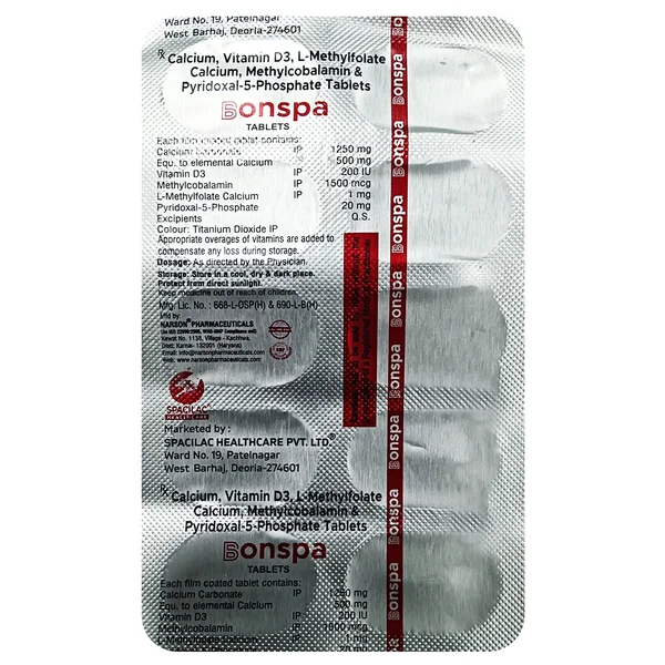 Bonspa Tablet 10's, Pack of 10
