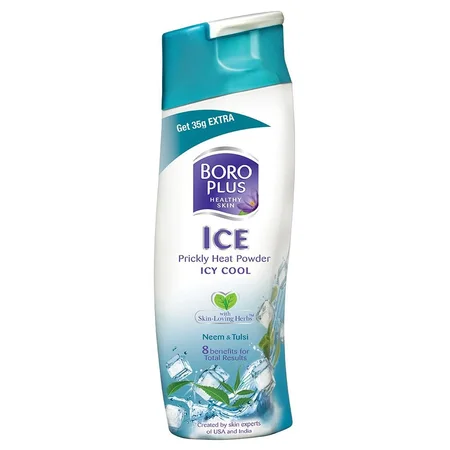 BoroPlus Prickly Heat Ice Cool Powder, 150 gm + 35 gm Extra