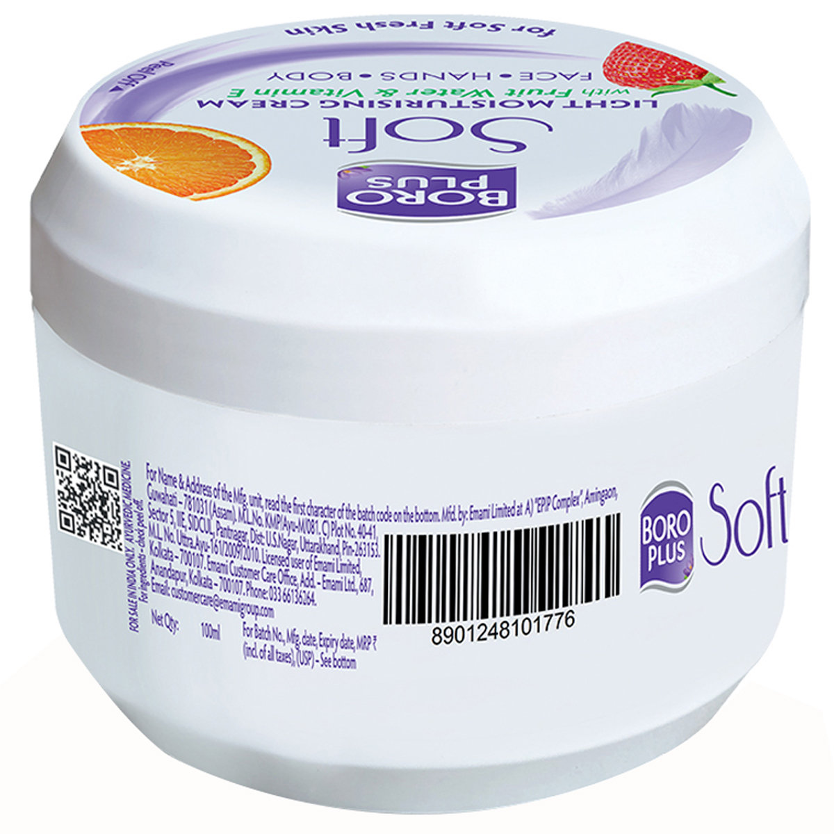 Boroplus Soft Antiseptic Cream 100 ml| Light & Non-sticky | Provides 24 hour moisturisation|Ayurvedic Cream for all seasons| Moisturises Dry Skin| 10 Natural Ingredients|Vitamin E | With Fruit Water and 10 Super Herbs, Pack of 1 Boroplus Soft Antiseptic Cream 100 ml| Light & Non-sticky | Provides 24 hour moisturisation|Ayurvedic Cream for all seasons| Moisturises Dry Skin| 10 Natural Ingredients|Vitamin E | With Fruit Water and 10 Super Herbs, Pack of 1