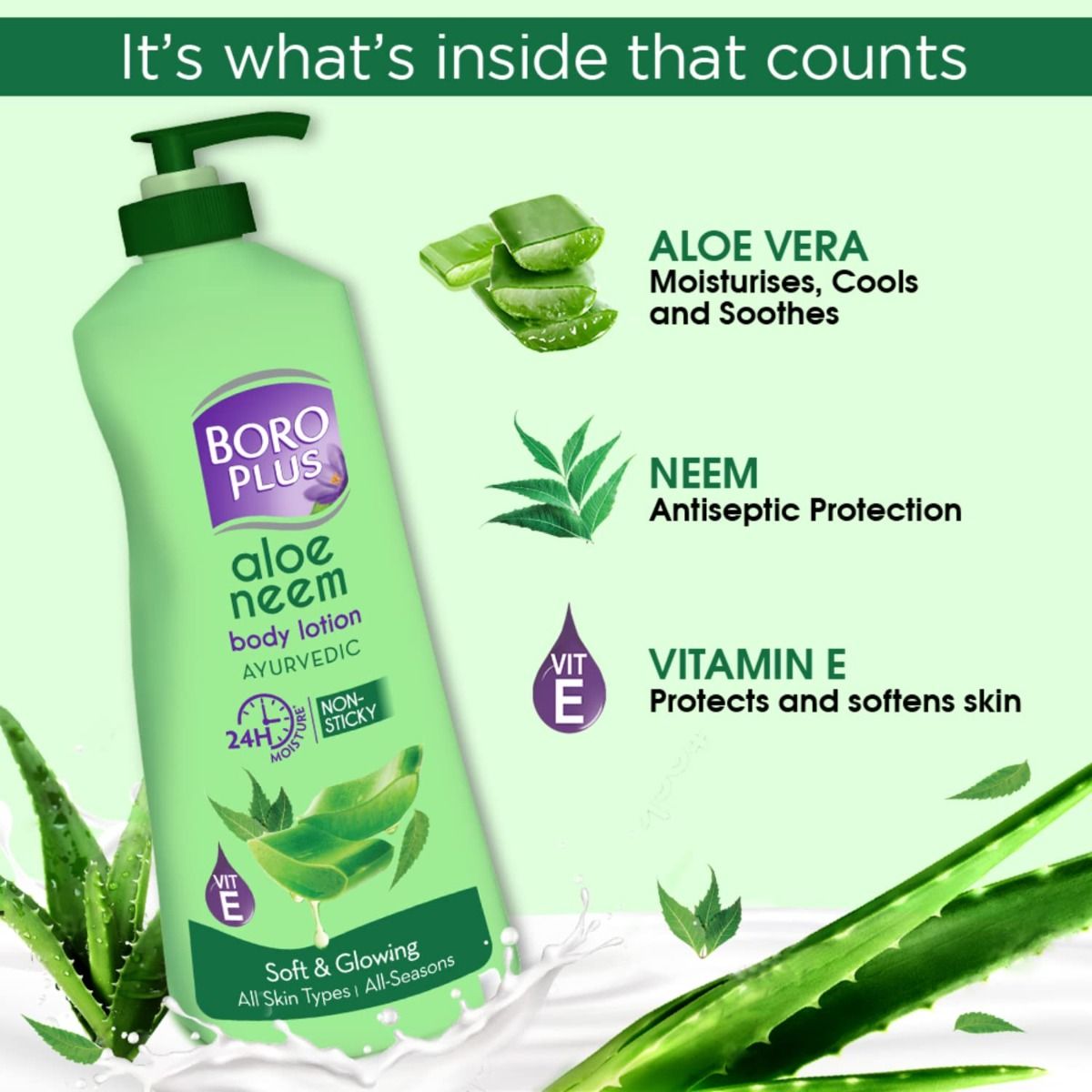 Boroplus Aloe Neem Body Lotion, 400 ml Price, Uses, Side Effects