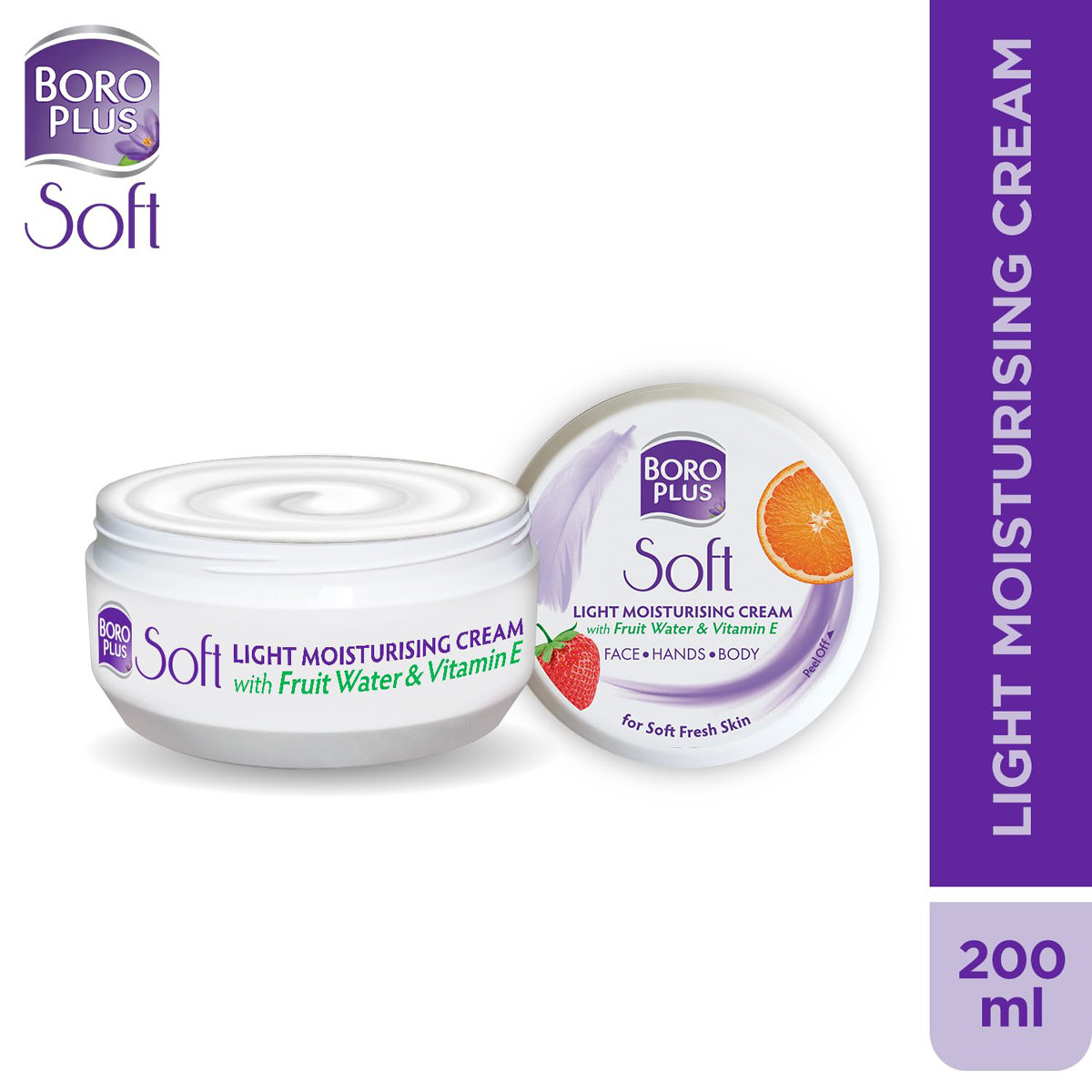 Boroplus Soft Light Moisturising Cream, 200 ml, Pack of 1 Boroplus Soft Light Moisturising Cream, 200 ml, Pack of 1