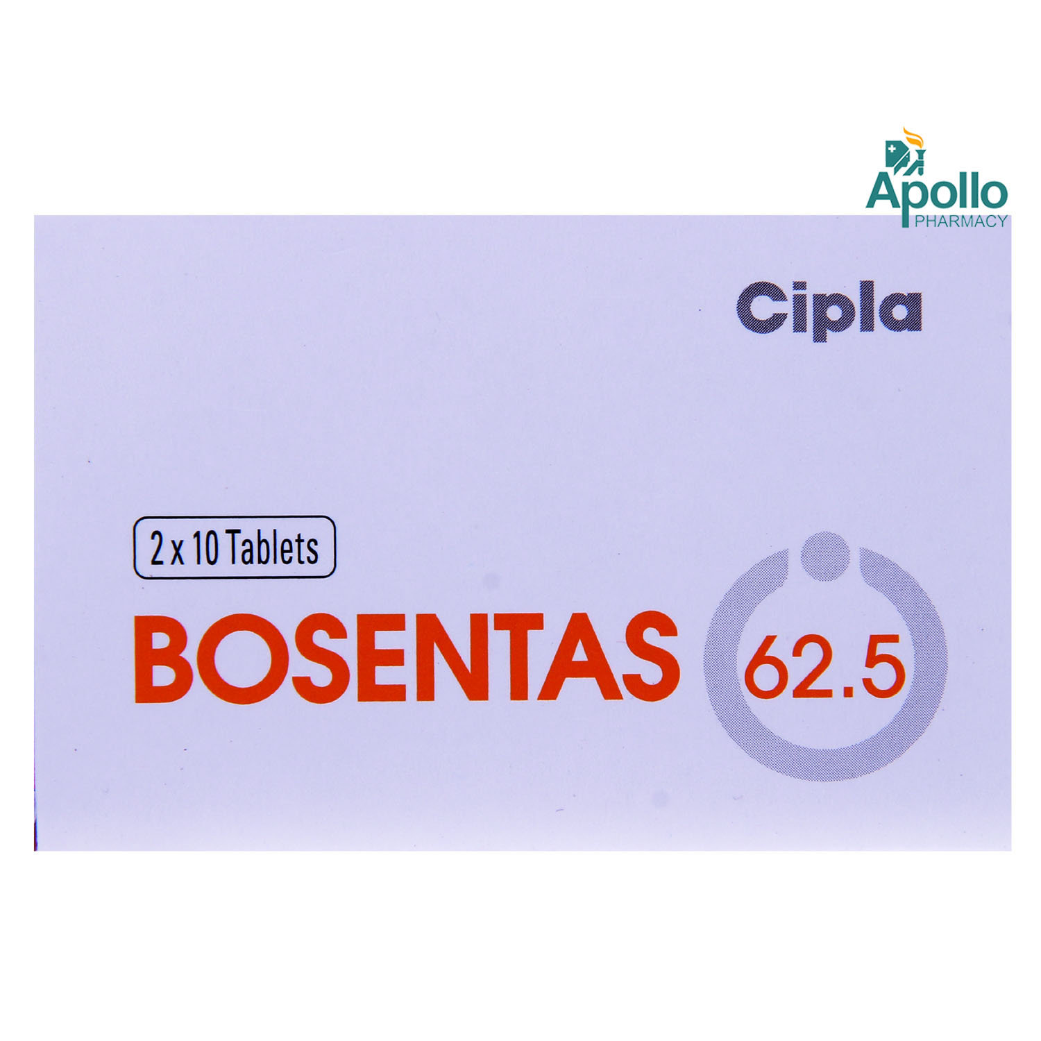 Bosentas 62.5 Tablet 10's, Pack of 10 TABLETS Bosentas 62.5 Tablet 10's, Pack of 10 TABLETS