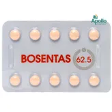 Bosentas 62.5 Tablet 10's, Pack of 10 TABLETS