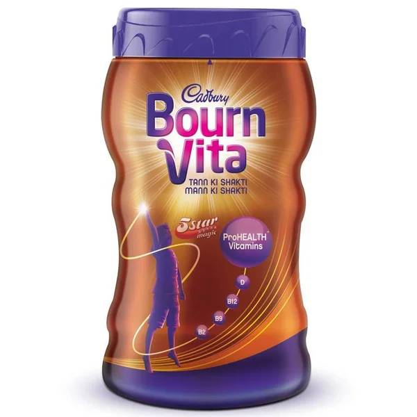 Cadbury Bournvita 5 Star Magic Nutrition Powder, 1 kg Jar, Pack of 1