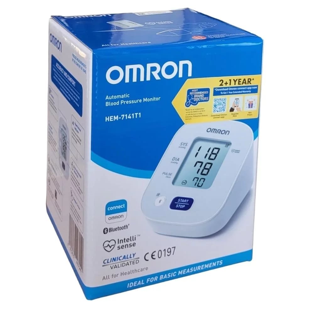 Omron Automatic Blood Pressure Monitor HEM-7141T1, 1 Count, Pack of 1 Omron Automatic Blood Pressure Monitor HEM-7141T1, 1 Count, Pack of 1