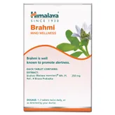 Himalaya Brahmi for Mind Wellness, 60 Tablets, Pack of 1
