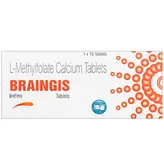 Braingis Tablet 10's, Pack of 10 TABLETS