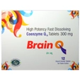 Brain Q 300 mg Tablet 12's