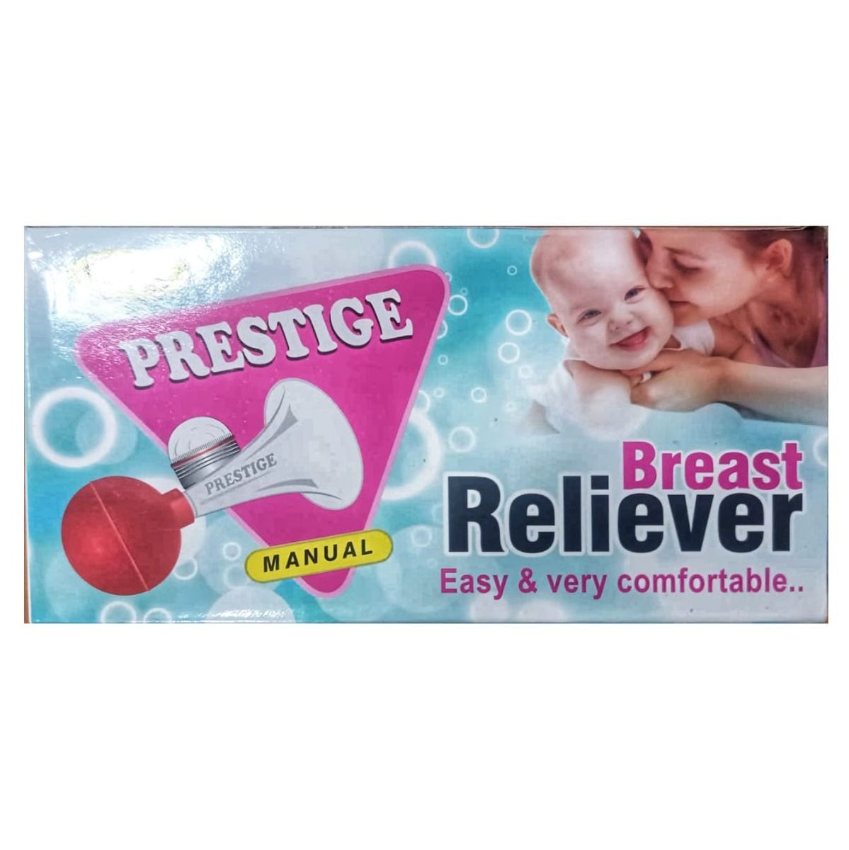 Prestige Breast Reliever Manual Breast Pump, 1 Count, Pack of 1 