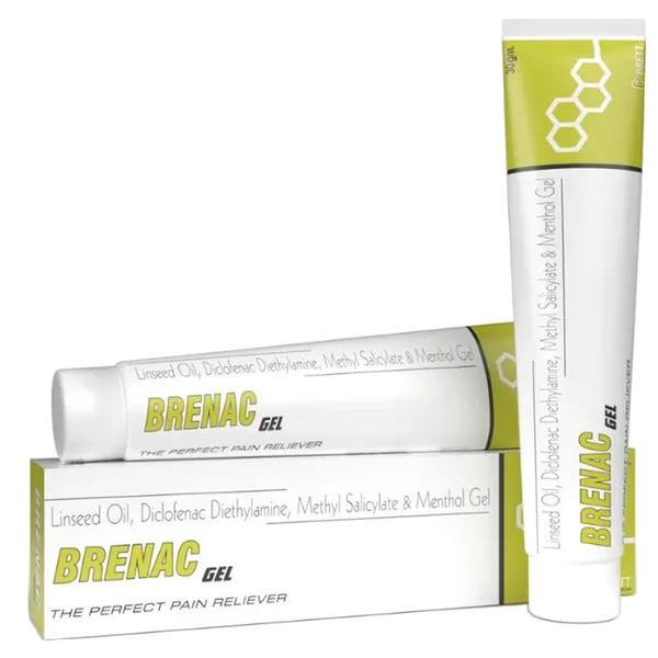 Brenac Gel 30 gm, Pack of 1