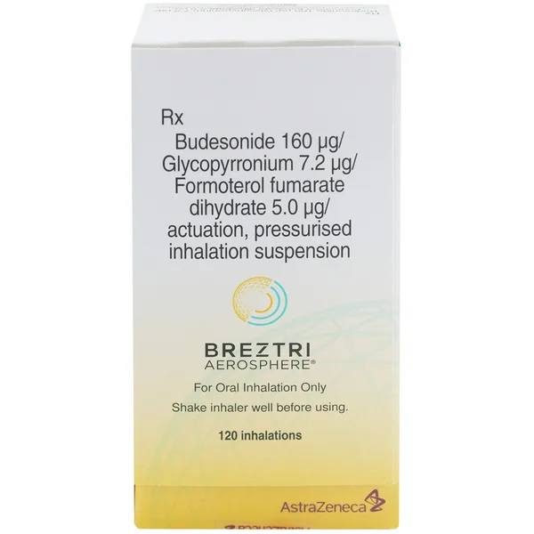 Breztri Aerosphere 120 Inhalation Suspension 1's