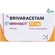 Briviact 50 mg Tablet 14's