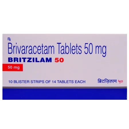 Britzilam 50 Tablet 14's
