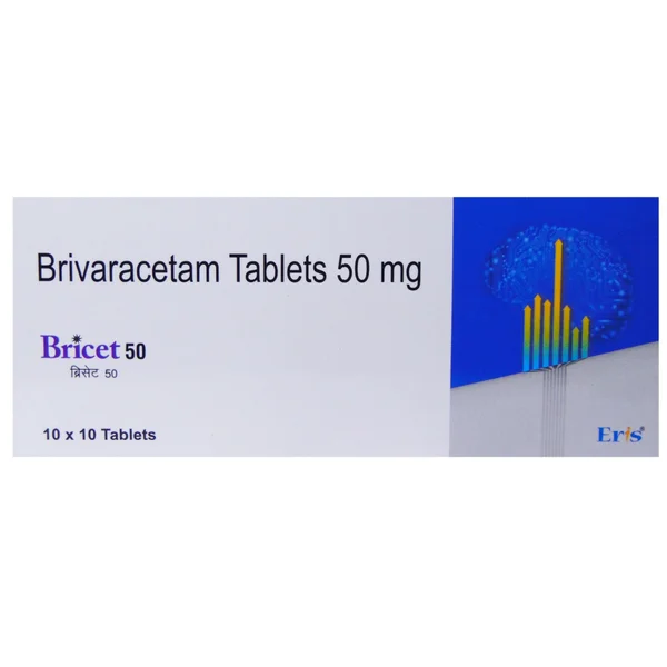 Bricet 50 Tablet 10's, Pack of 10 TabletS