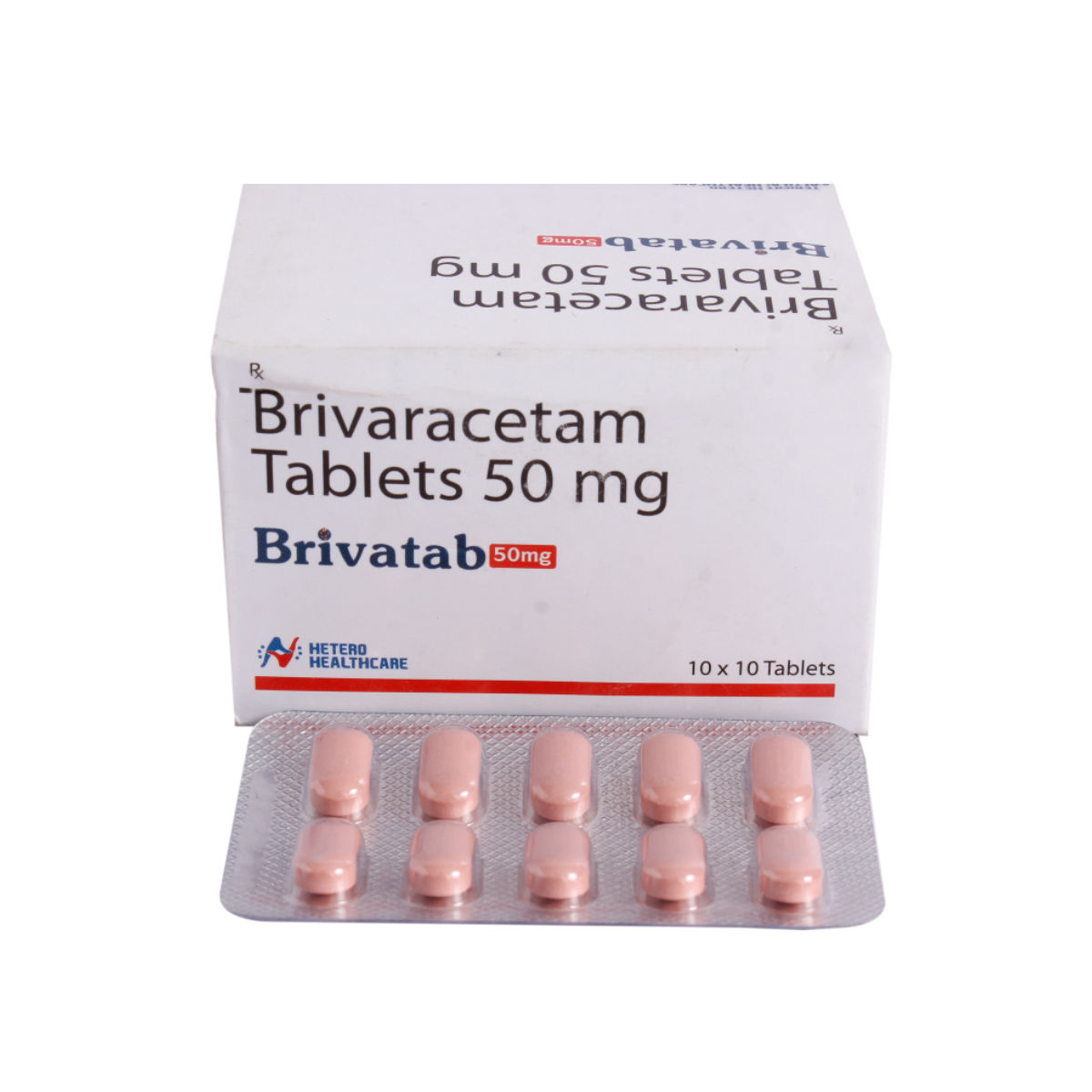 Buy Brivatab 50 mg Tablet 10's Online