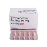 Brivatab 50 mg Tablet 10's, Pack of 10 TABLETS