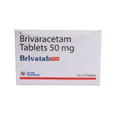 Brivatab 50 mg Tablet 10's, Pack of 10 TABLETS