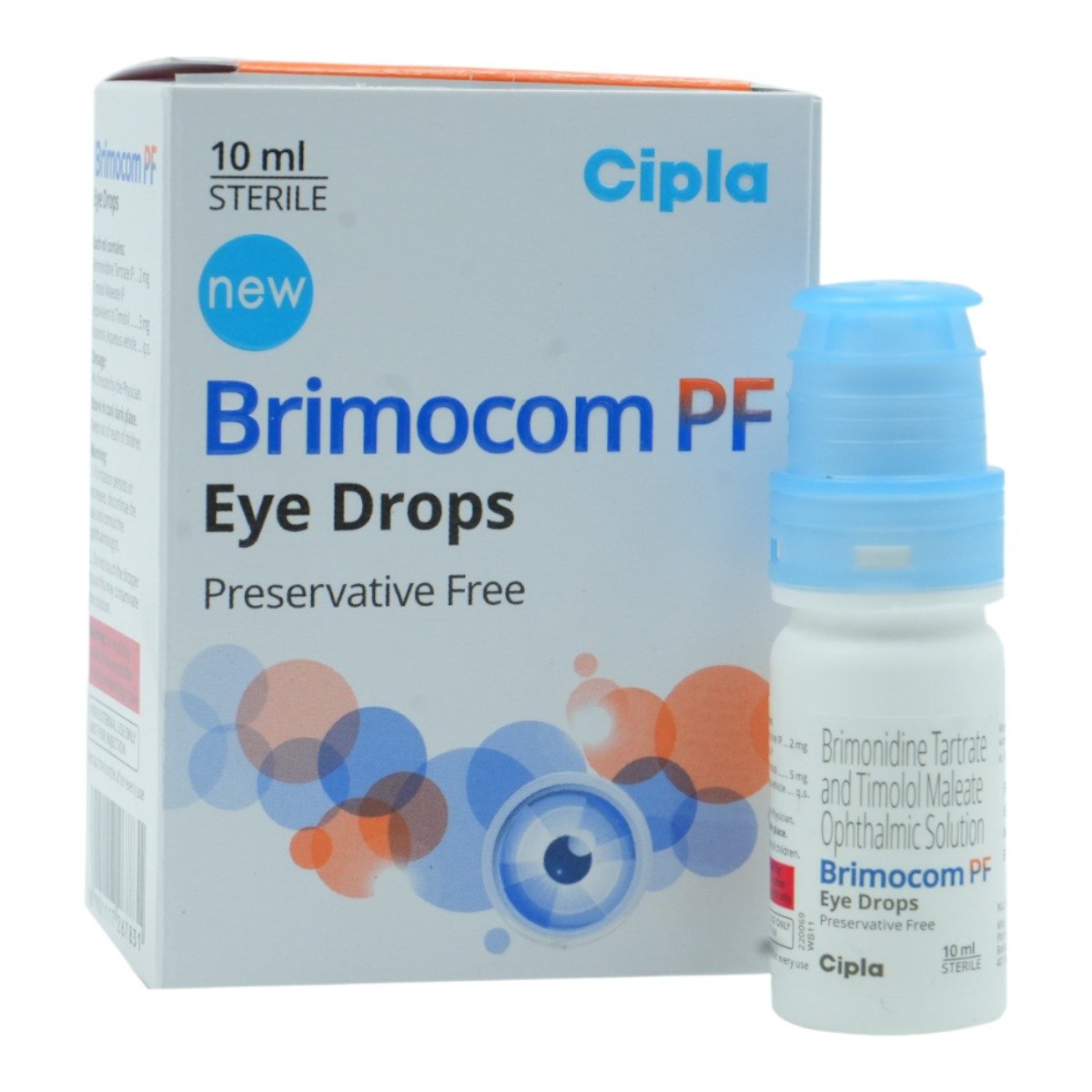 Brimocom PF Eye Drops 10 ml, Pack of 1 Brimocom PF Eye Drops 10 ml, Pack of 1