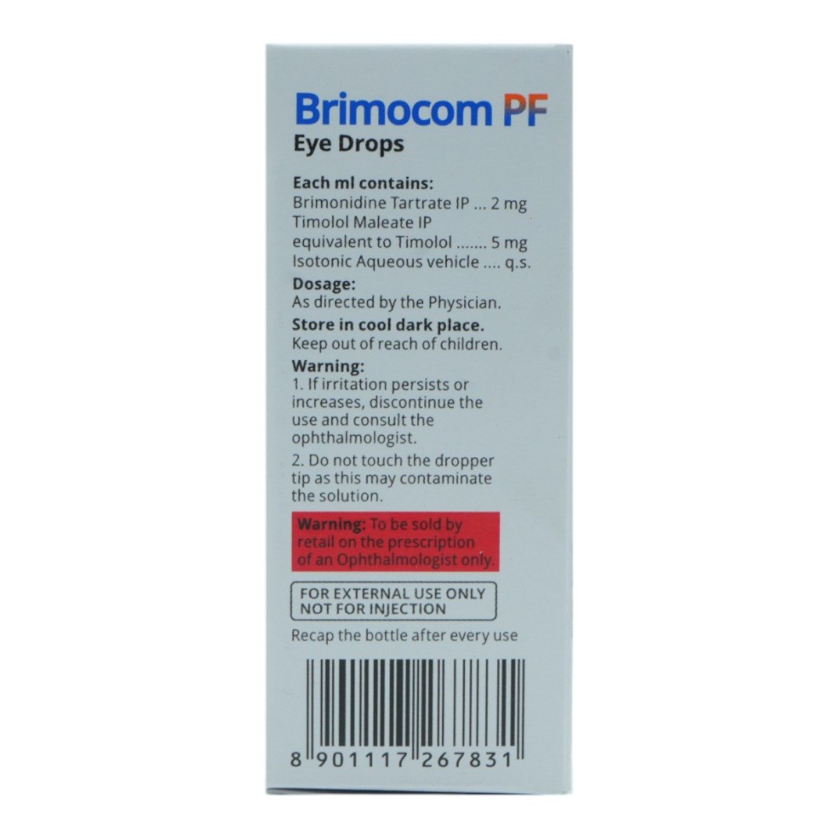 Brimocom PF Eye Drops 10 ml, Pack of 1 Brimocom PF Eye Drops 10 ml, Pack of 1