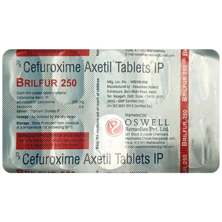 Brilfur 250 Tablet 10's