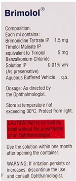 Brimolol Eye Drops 5 ml