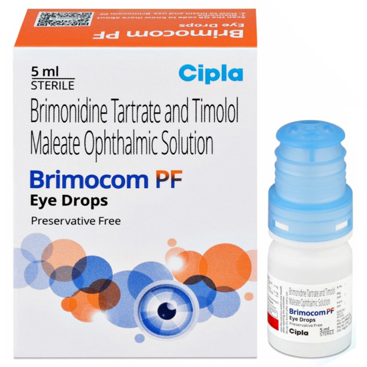 Buy Brimocom PF Eye Drops 5 ml Online