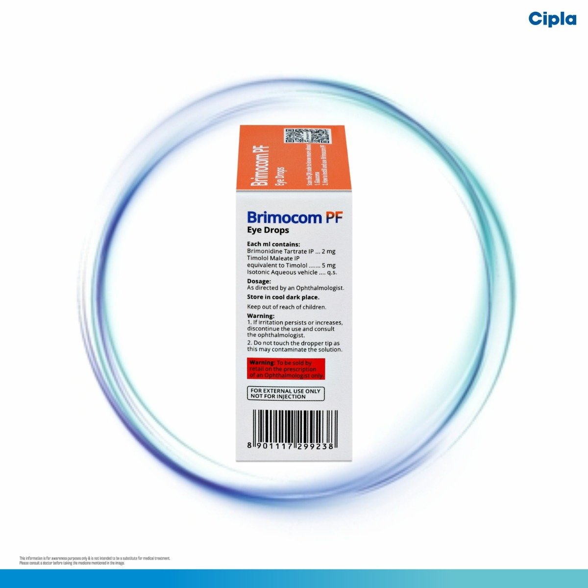 Brimocom PF Eye Drops 5 ml, Pack of 1 Brimocom PF Eye Drops 5 ml, Pack of 1