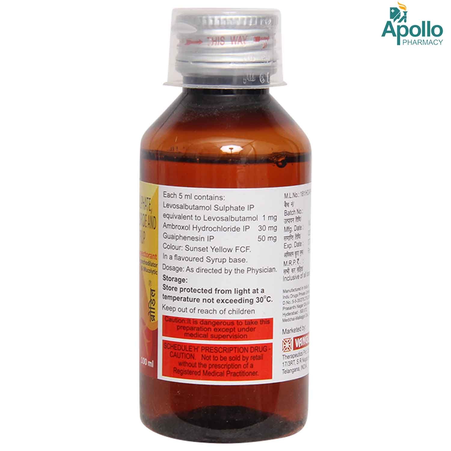 Brodil Syrup 100 ml, Pack of 1 Syrup Brodil Syrup 100 ml, Pack of 1 Syrup