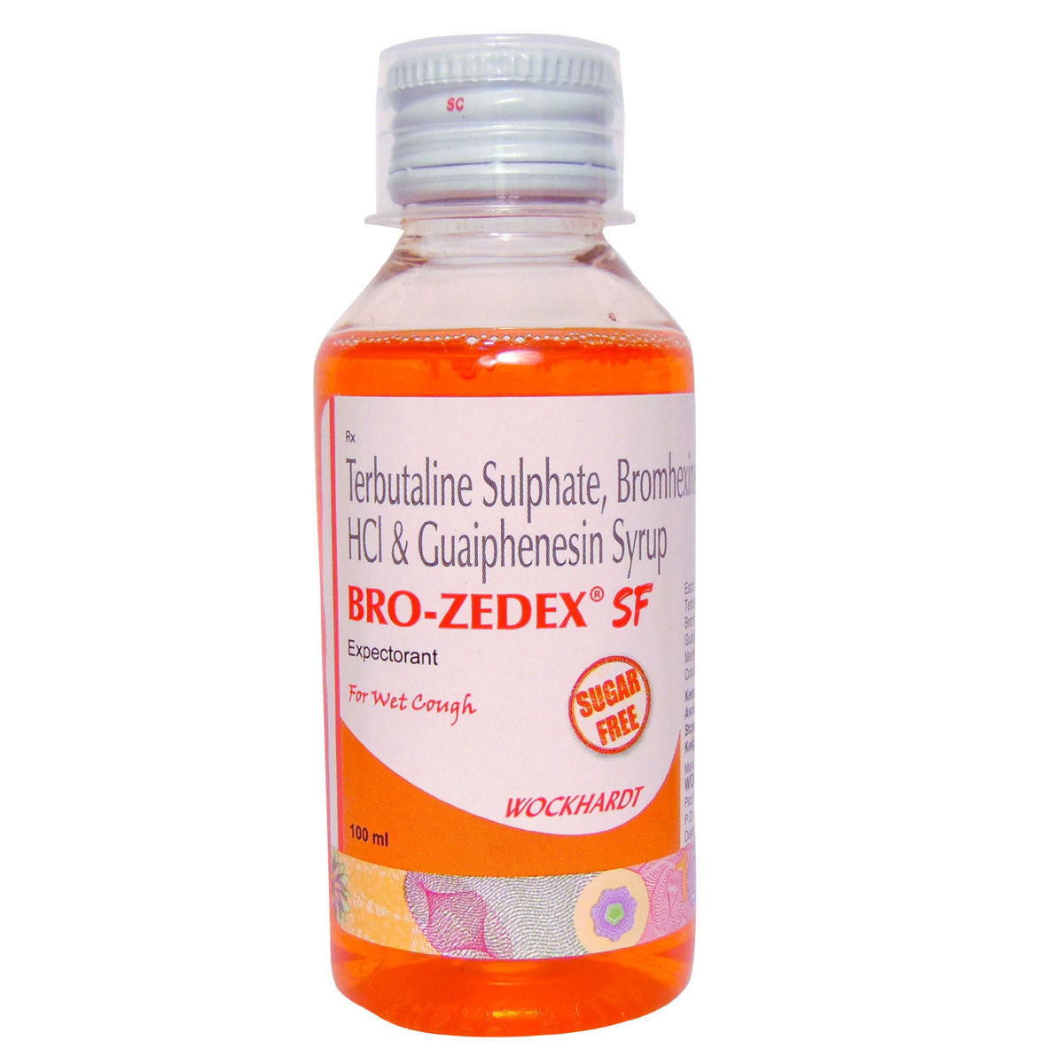 Brozedex Sugar Free Syrup 100 ml Price, Uses, Side Effects, Composition