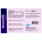 Broncofil Capsule 10's, Pack of 10 CAPSULES