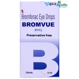 Bromvue Eye Drops 5 ml, Pack of 1 EYE DROPS