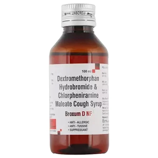 Broxum D NF Syrup 100 ml, Pack of 1 LIQUID