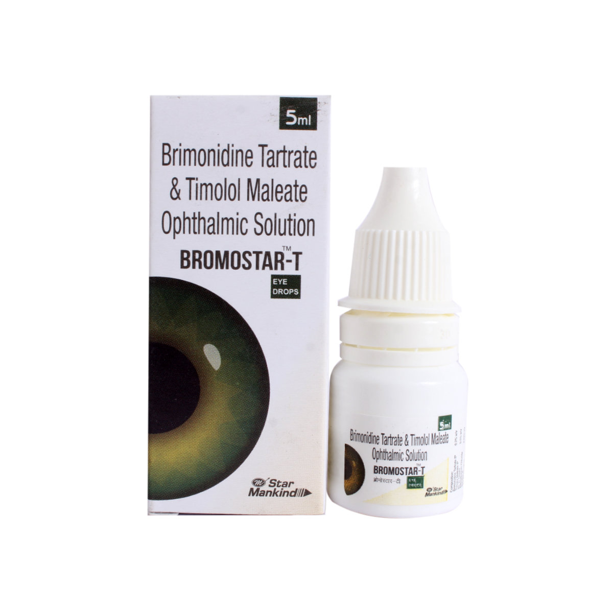 Bromostar-T Eye Drops 5ml, Pack of 1 Bromostar-T Eye Drops 5ml, Pack of 1