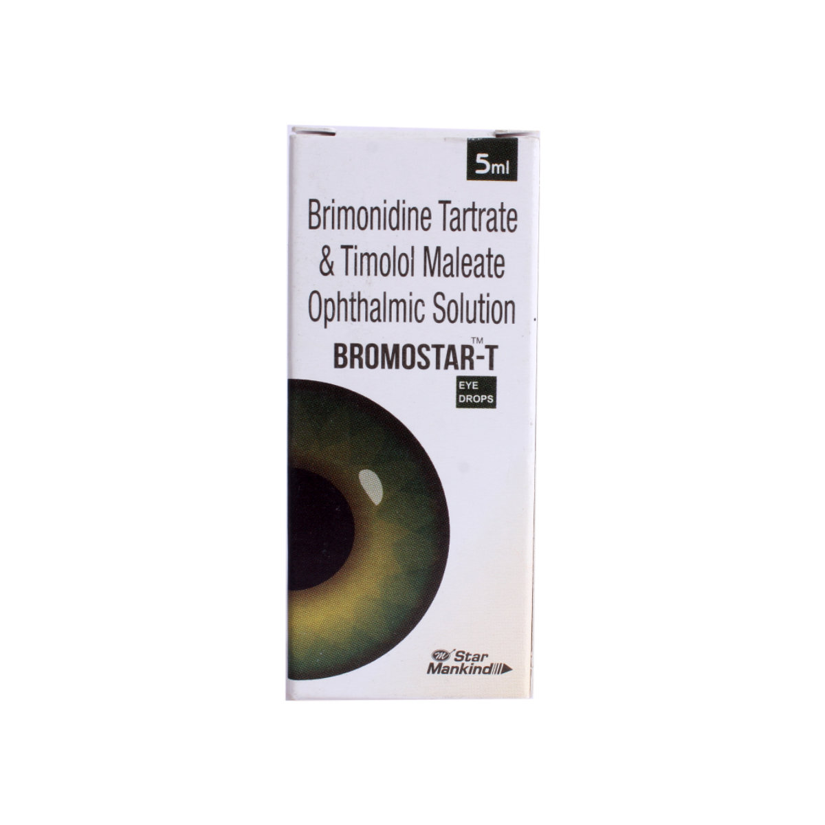 Bromostar-T Eye Drops 5ml, Pack of 1 Bromostar-T Eye Drops 5ml, Pack of 1