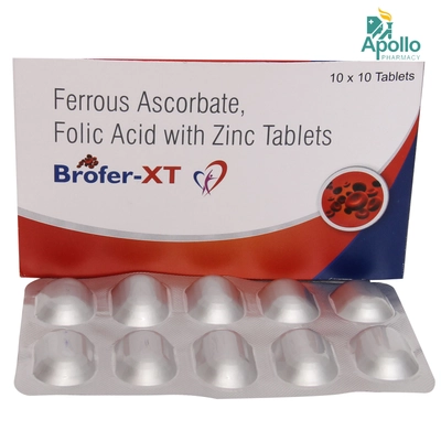 Brofer-XT Tablet 10's, Pack of 10 TabletS