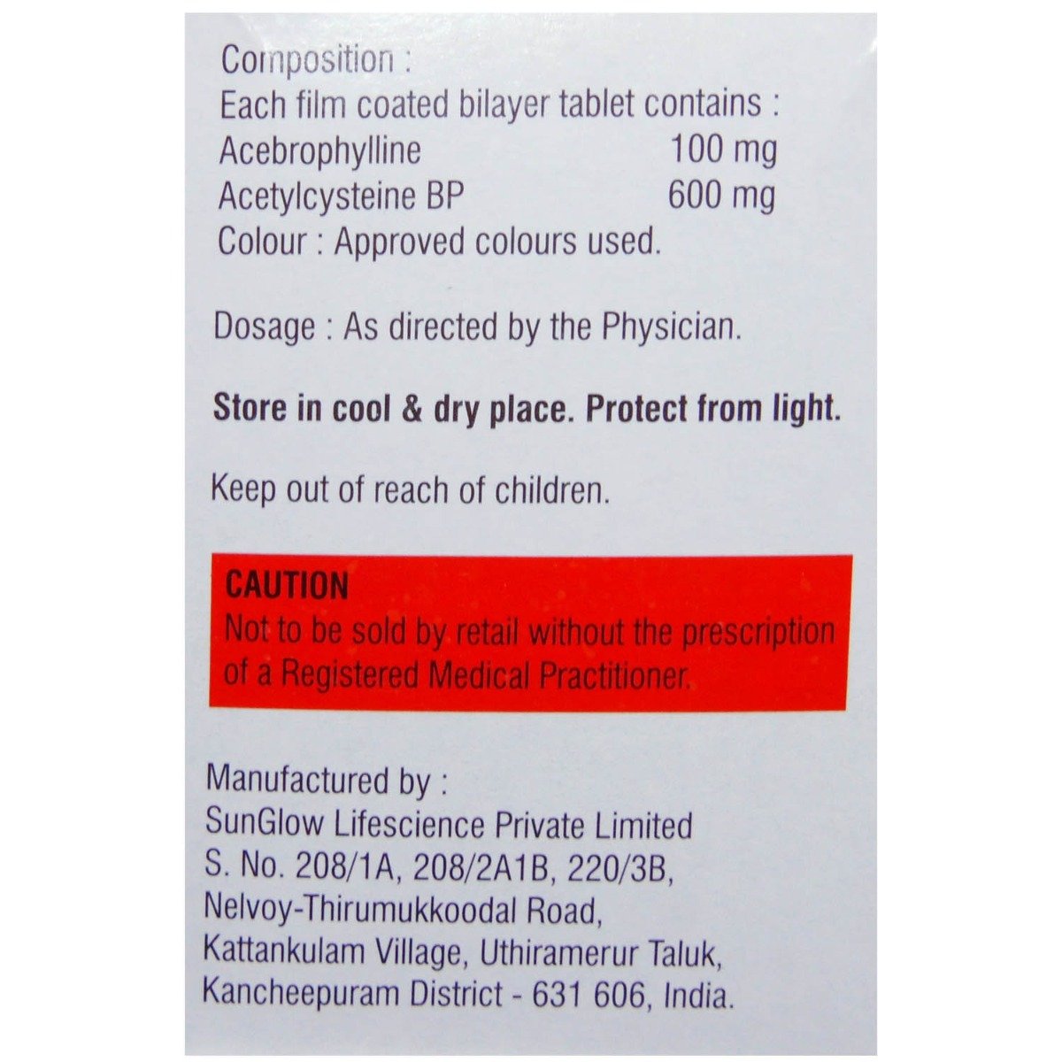 Brophyle N Tablet 10's, Pack of 10 TABLETS Brophyle N Tablet 10's, Pack of 10 TABLETS