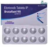 Brutaflam 90 Tablet 10's, Pack of 10 TABLETS