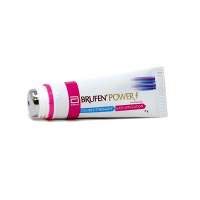 Brufen Power New Pain Relief Gel, 15 gm, Pack of 1 Gel