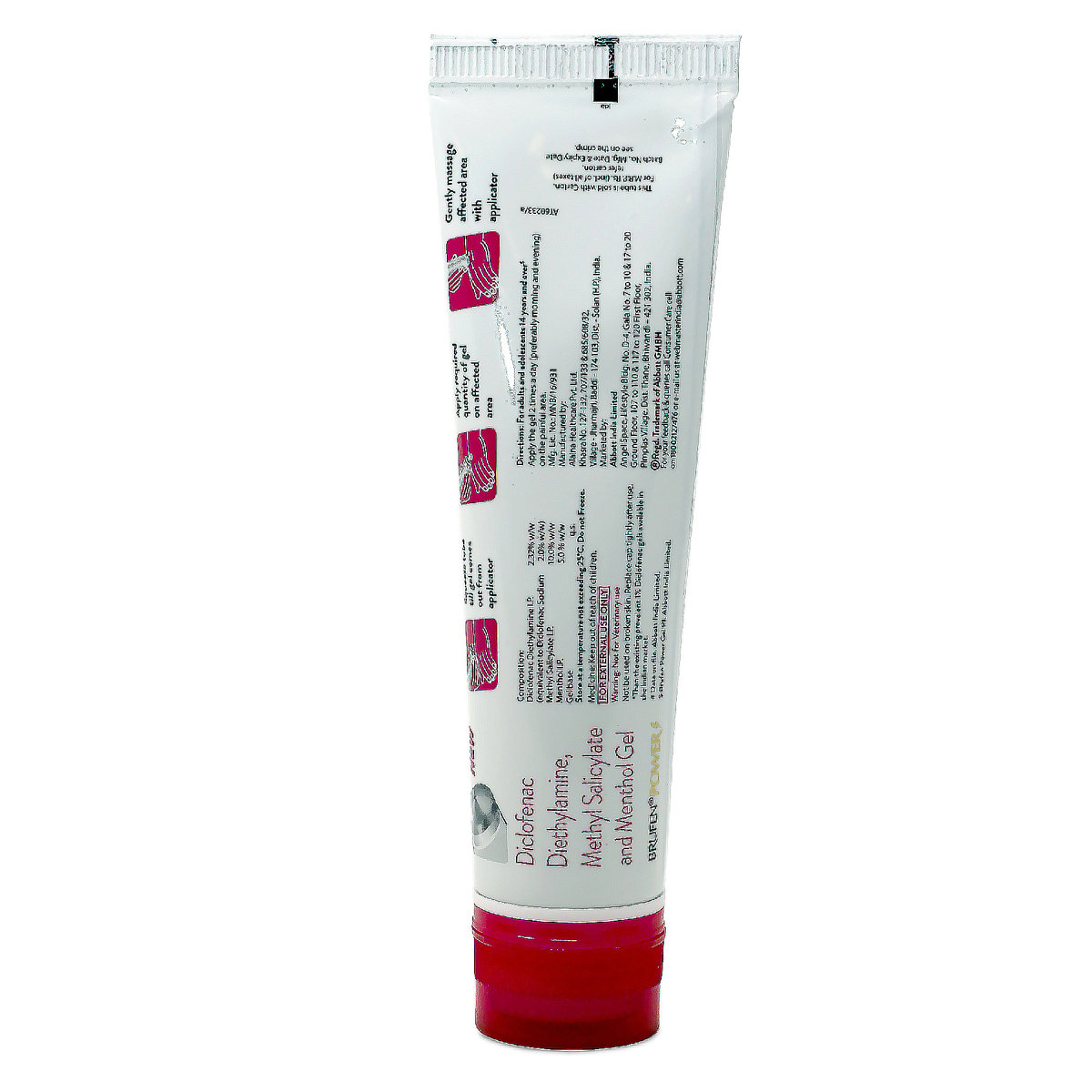 Brufen Power New Pain Relief Gel, 30 gm, Pack of 1 Injection Brufen Power New Pain Relief Gel, 30 gm, Pack of 1 Injection