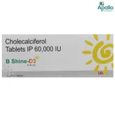 B Shine-D3 Chewable Tablet 1's, Pack of 1 TABLET