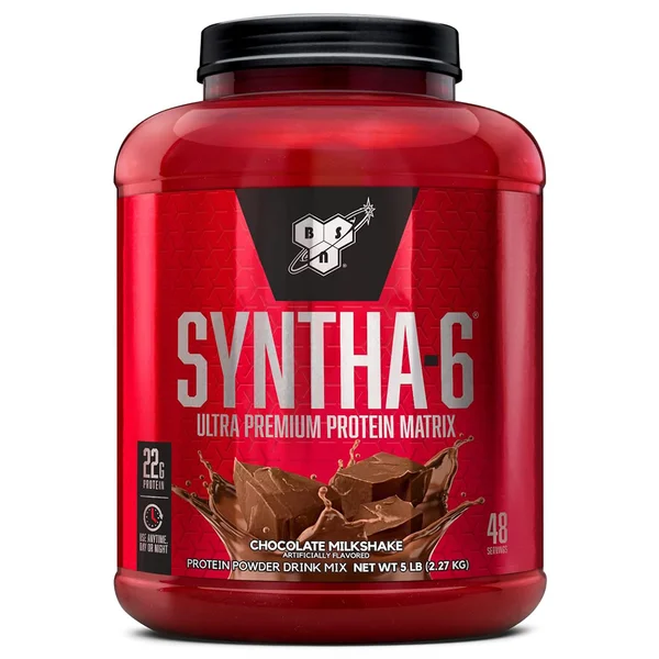 BSN Syntha-6 Chocolate Milkshake Flavour Powder, 2.27 kg, Pack of 1
