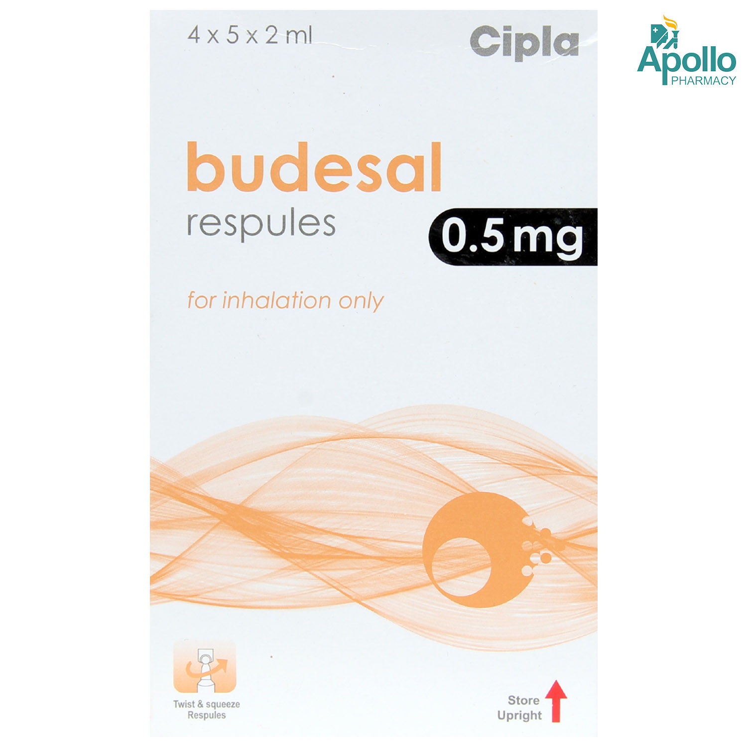 Buy Budesal 0.5 mg Respules 5 x 2 ml Online
