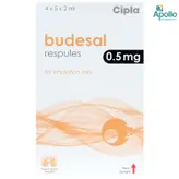 Budesal 0.5 mg Respules 5 x 2 ml, Pack of 5 RESPULES