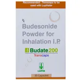 Budate 200 Transcaps 30's, Pack of 1 Transcap