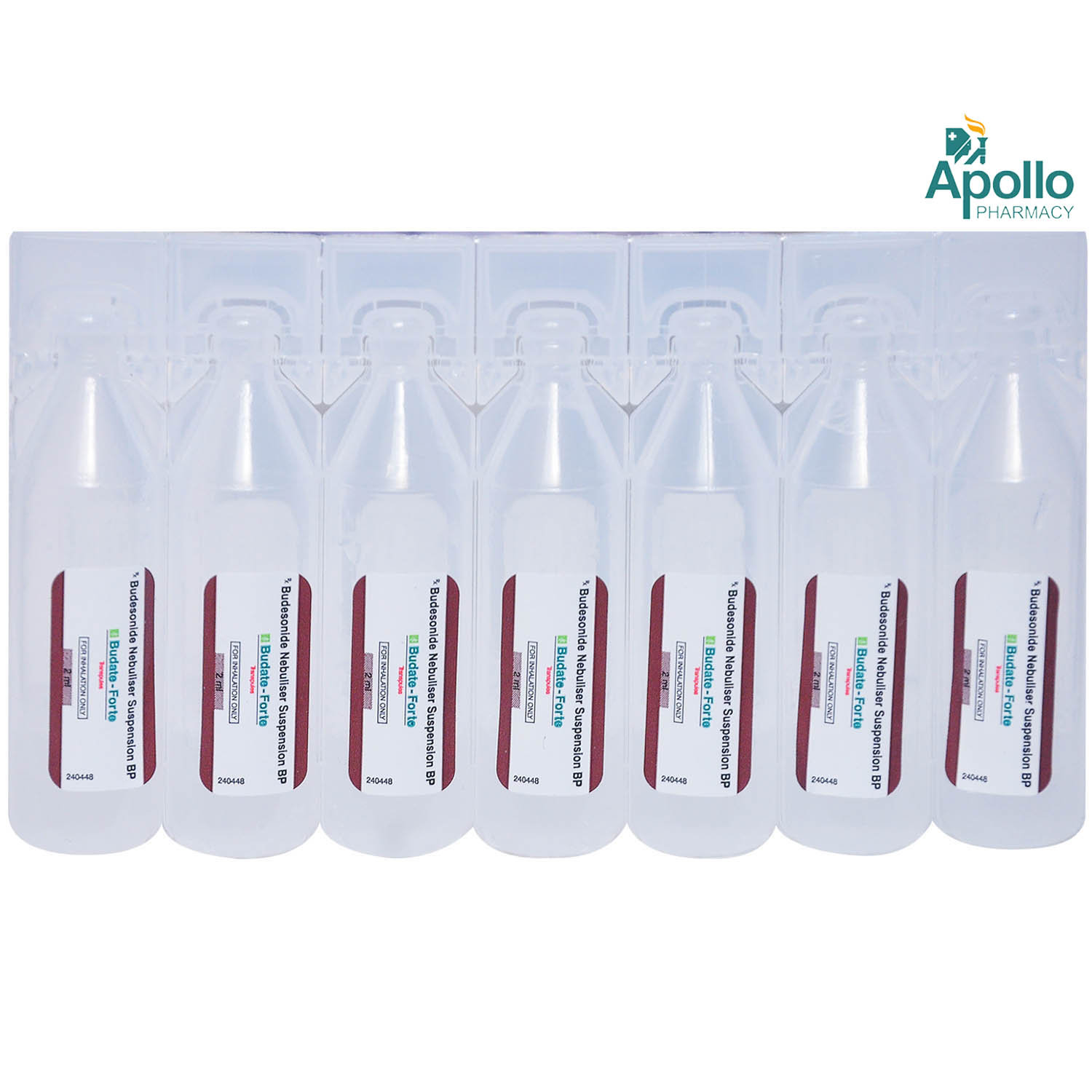 Budate Forte Transpules 7X2 ml, Pack of 1 LIQUID Budate Forte Transpules 7X2 ml, Pack of 1 LIQUID